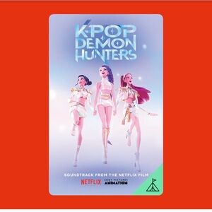 K-Pop Demon Hunters Yoto card